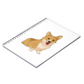 かわいい笑顔のコルギ ノートブック (左側)