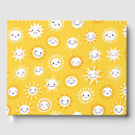 かわいい笑顔のサンカートゥーンアート ゲストブック