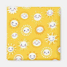 かわいい笑顔のサンカートゥーンアート