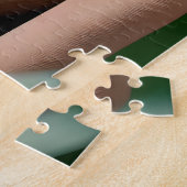 かわいい笑顔のナマケモノ ジグソーパズル (側面)