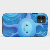 かわいい笑顔のニューロン iPhone / iPad カー Case-Mate iPhoneケース (裏面(横))
