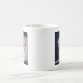 かわいい笑顔のネズミ コーヒーマグカップ (中央)