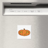 かわいい笑顔のハロウィンカボチャ マグネット (インサイチュ (食洗機))