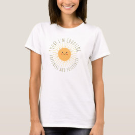 かわいい笑顔の太陽 Tシャツ