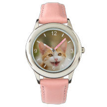 かわいい笑顔の子猫おもしろい顔猫ニャー写真