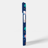 かわいい笑顔の惑星パターン Case-Mate iPhoneケース (裏面 / 左)