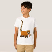 かわいい笑顔の漫画コアンティムンジ子供Tシャツ トライブレンドＴシャツ (正面フル)