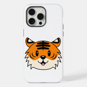 かわいい笑顔の漫画タイガー iPhone 15 PRO MAXケース