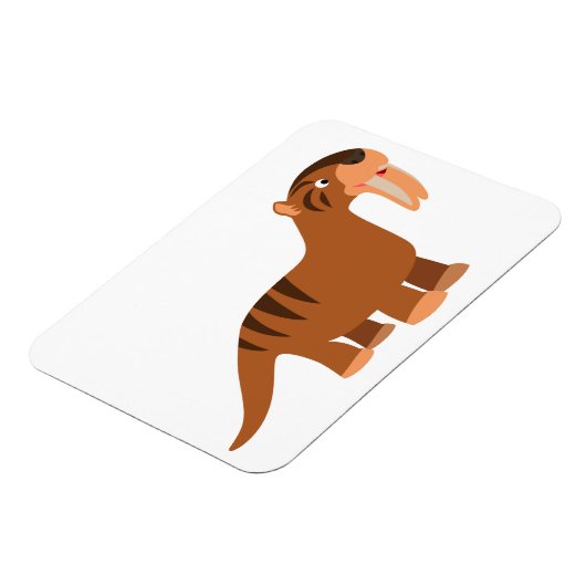 かわいい笑顔の漫画フクロオスマイル柔軟なマグネット マグネット (左側)