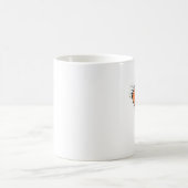 かわいい笑顔の猫 コーヒーマグカップ (中央)