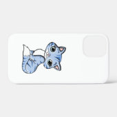 かわいい笑顔の空の青い子猫と青い目。 Case-Mate iPhoneケース (裏面 (横))