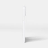 かわいい笑顔の空の青い子猫と青い目。 iPhoneケース (右側面)