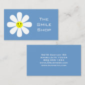 かわいい笑顔の花 名刺 (正面/裏面)