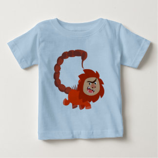 かわいい笑顔マンティコアベビーTシャツ ベビーTシャツ