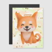 かわいい笑顔柴犬 (正面/裏面)