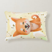 かわいい笑顔柴犬 アクセントクッション (正面)