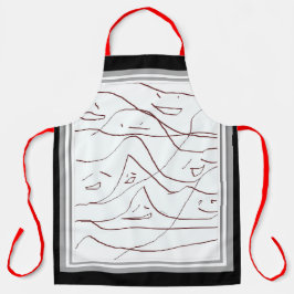 かわいい笑顔 エプロン