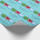 かわいい第21誕生日 ラッピングペーパー (角)