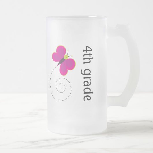 かわいい第4等級によって曇らされるマグ フロストグラスビールジョッキ (右)