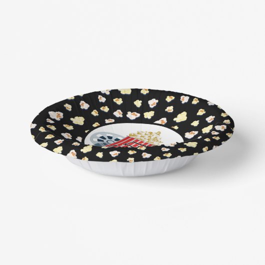 かわいい第5誕生日映画館パーティー紙ボウル ペーパーボウル (傾斜あり)