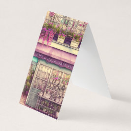 かわいい粗末なシックなコーヒーショップグラフィック 名刺