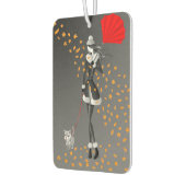かわいい紅葉ドッグウォーカー カーエアーフレッシュナー (左)