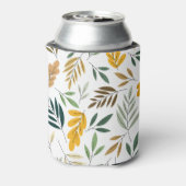 かわいい紅葉パターン 缶クーラー (缶裏面)