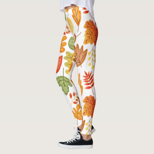 かわいい紅葉 レギンス (左)