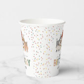 かわいい納屋周囲の庭誕生会 紙コップ (右)