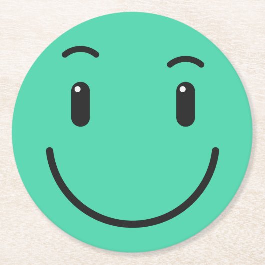 かわいい紙コースター2/9 ラウンドペーパーコースター (正面)