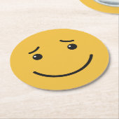 かわいい紙コースター6/9 ラウンドペーパーコースター (アングル)