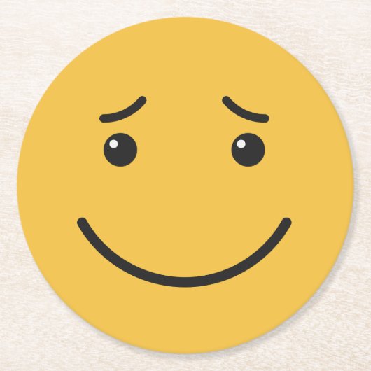 かわいい紙コースター6/9 ラウンドペーパーコースター (正面)