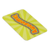 かわいい素晴らしおもしろいのスローガン マグネット (右側)