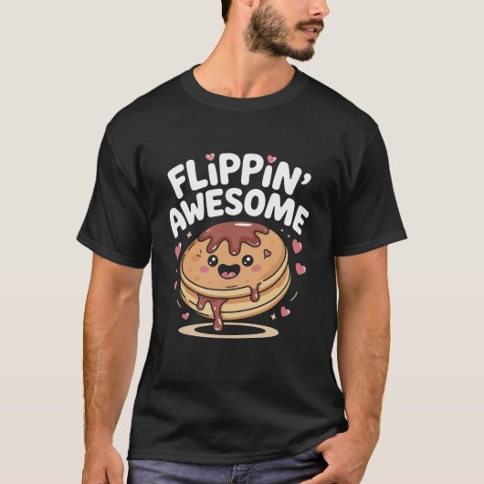 かわいい素晴らしパンケーキ Tシャツ (正面)