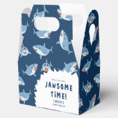 かわいい素晴らしホワイトシャーク海誕生会 フェイバーボックス (オープン)