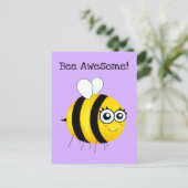 かわいい素晴らしマンガ蜂はがき|過去記事 ポストカード (スタンド正面)