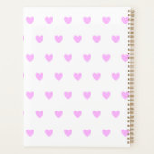 かわいい素晴らし子ネコの白 プランナー手帳 (裏面)