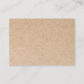 かわいい素朴な水彩画のサボテン引越しのお知らせ エンクロージャーカード (裏面)