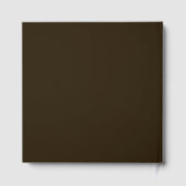 かわいい素朴カウファームベビー写真帳 ゲストブック (裏面)