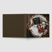 かわいい素朴カウファームベビー写真帳 ゲストブック (全面)