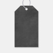 かわいい素朴ハロウィーン格言ギフトラベル ギフトタグ (裏面)