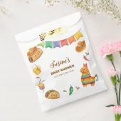 かわいい素朴フィエスタタコベイビーシャワー フェイバーバッグ (封をした状態)