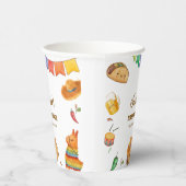 かわいい素朴フィエスタタコベイビーシャワー 紙コップ (右)