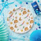 かわいい素朴フィエスタタコ赤ちゃんシャワー ペーパープレート (パーティー)