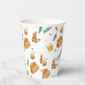 かわいい素朴フィエスタタコ赤ちゃんシャワー 紙コップ (右)