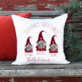 かわいい素朴プライドパーソナライズされたクリスマス格言 クッション