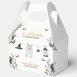 かわいい素朴小さなブー物干し器ベビーシャワー フェイバーボックス