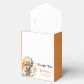 かわいい素朴水彩熊バルーン少年 フェイバーボックス (オープン)