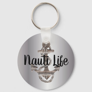 かわいい素朴航海のなNAUTI LIFEスクリプト  キーチェーン