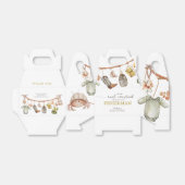 かわいい素朴魚釣りベビーシャワー フェイバーボックス (折り畳みなし)